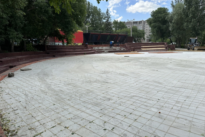 В парке 